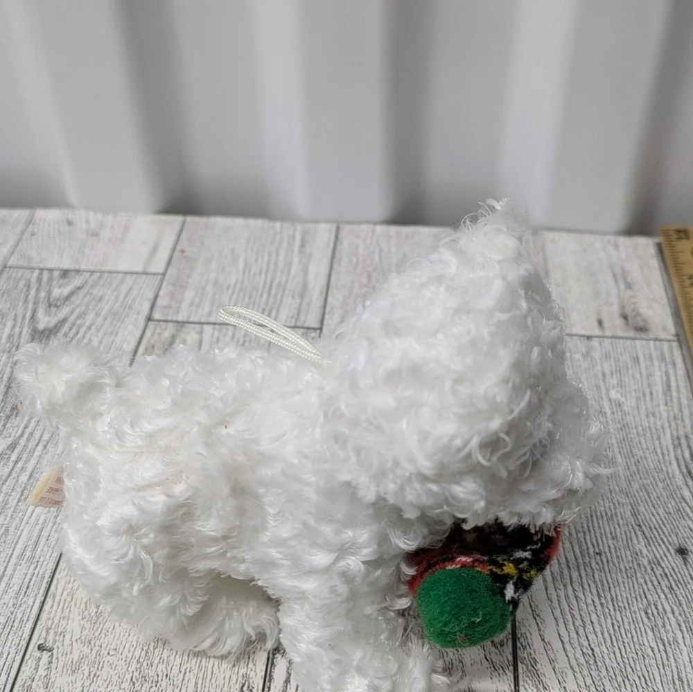 Ty Presents White Stuffed Animal with Multicolor Toy
